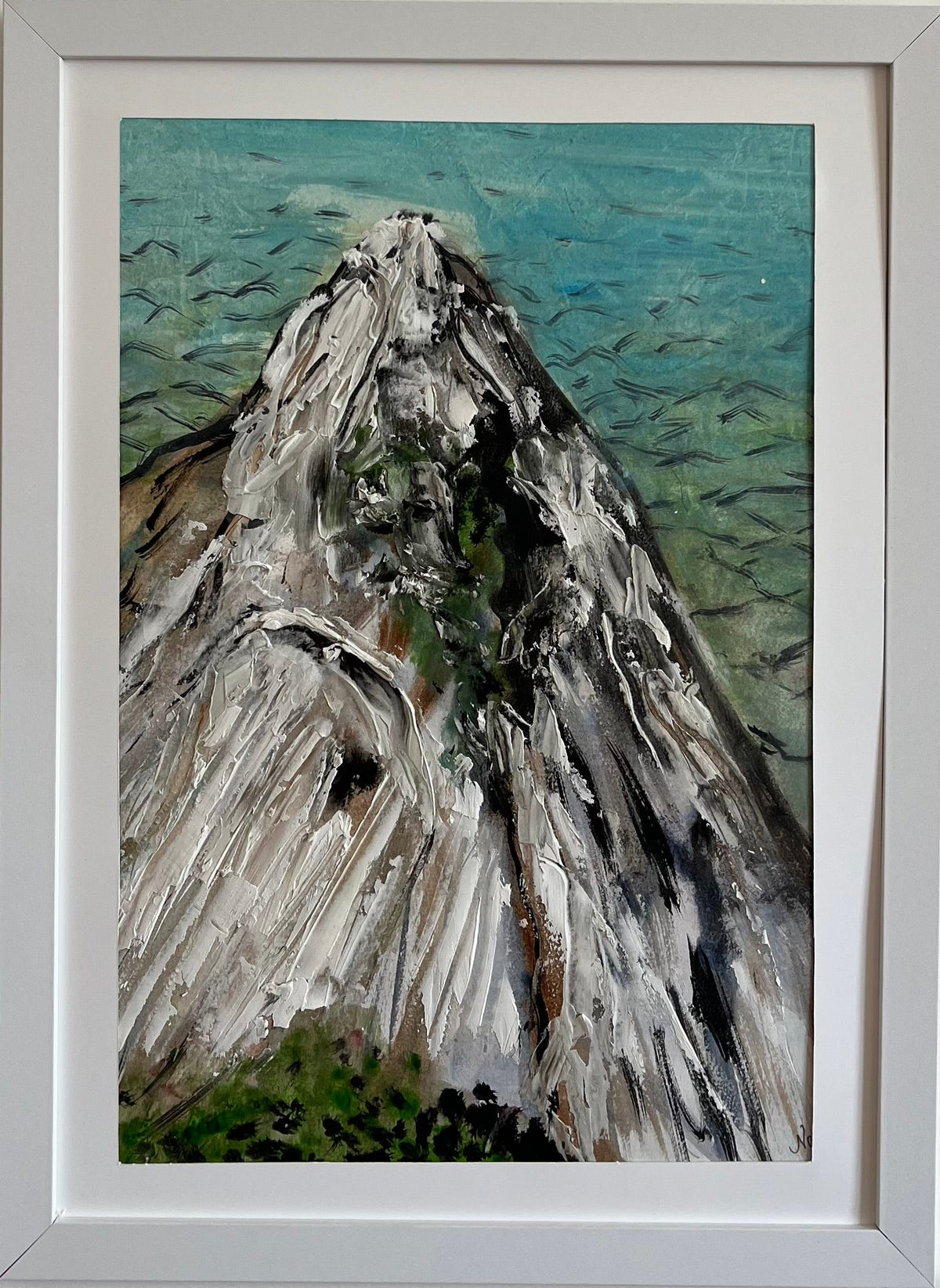 Gentileza – pintura em aquarela com esquilos e margaridas por Natane Castro